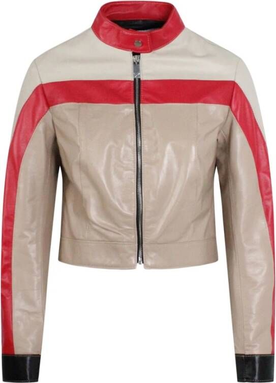 Richmond Leather Jackets Beige Dames