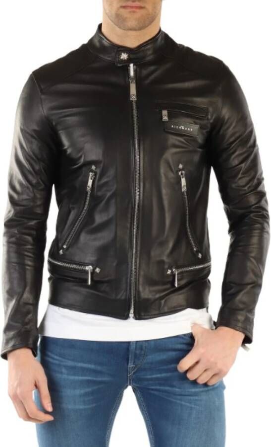 Richmond Leather Jackets Zwart Heren