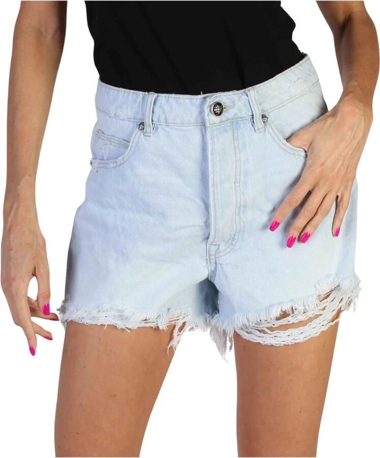 Richmond Comfortabele en stijlvolle shorts voor vrouwen Blue Dames