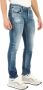 John Richmond Slim-Fit Logo Jeans Blauw Heren - Thumbnail 1