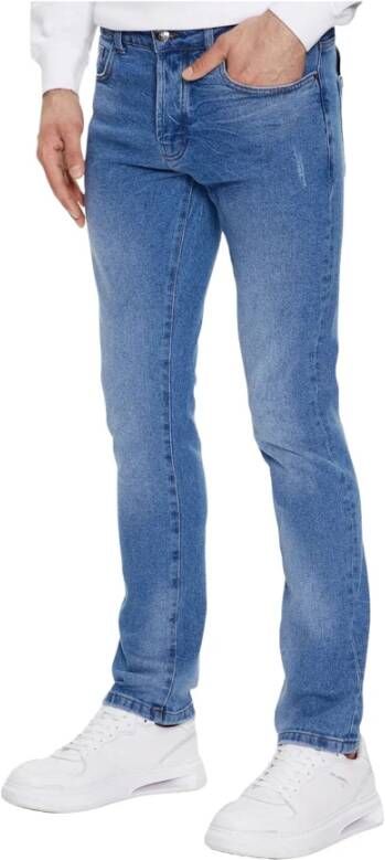 Richmond Slim-fit Jeans Blauw Heren