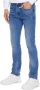 John Richmond Stijlvolle Slim Fit Jeans Blauw Heren - Thumbnail 1