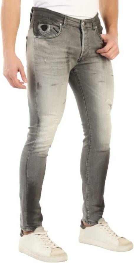 Richmond Slim-fit Jeans Grijs Heren