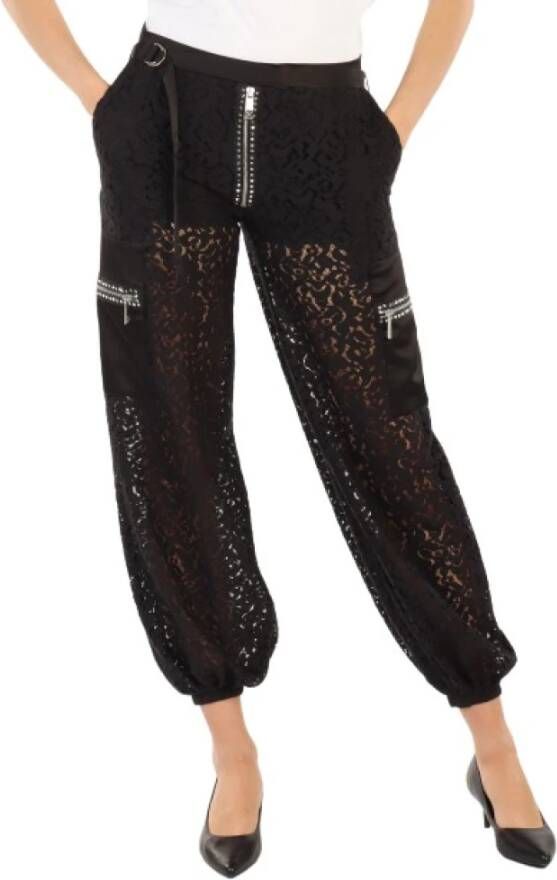 Richmond Straight Trousers Zwart Dames