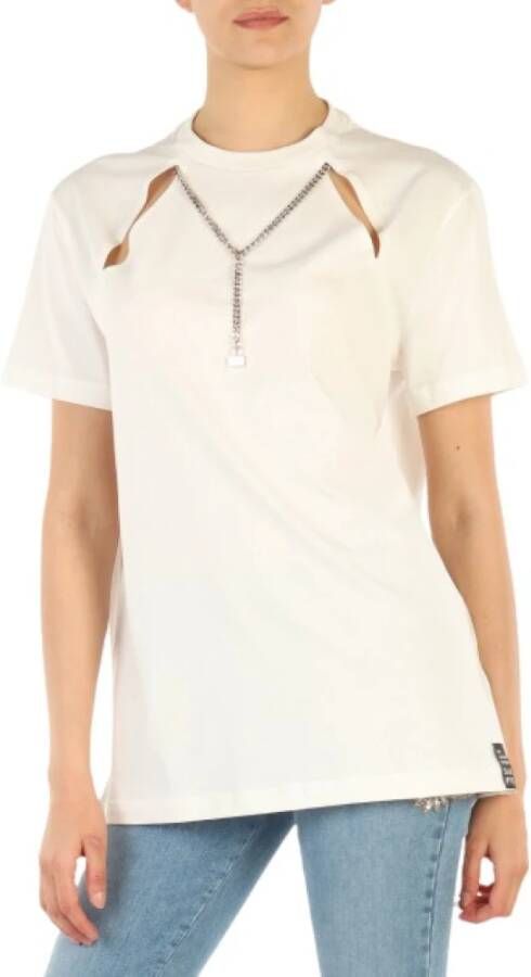John Richmond Damesmode T-Shirt White Dames