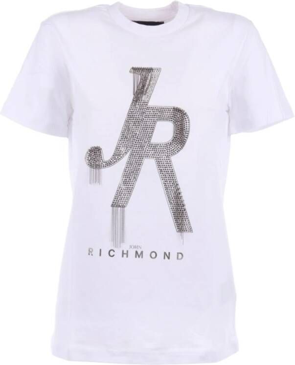 John Richmond T-shirt Rwp22182Ts Wit Dames