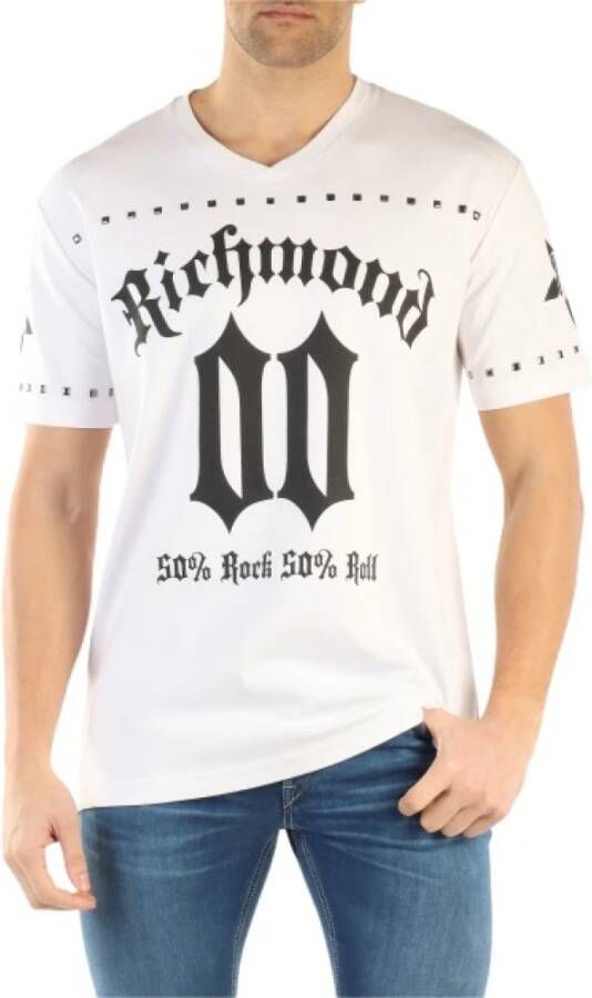 Richmond T-Shirts Wit Heren