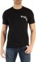 John Richmond Logo Print T-Shirt Zwart Heren - Thumbnail 3