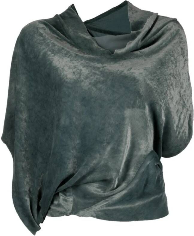 Rick Owens Blouse & overhemd Groen Dames