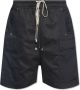 Rick Owens Katoenen Twill Cargo Shorts Black Heren - Thumbnail 1