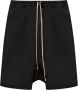 Rick Owens Casual korte broek Zwart Heren - Thumbnail 1