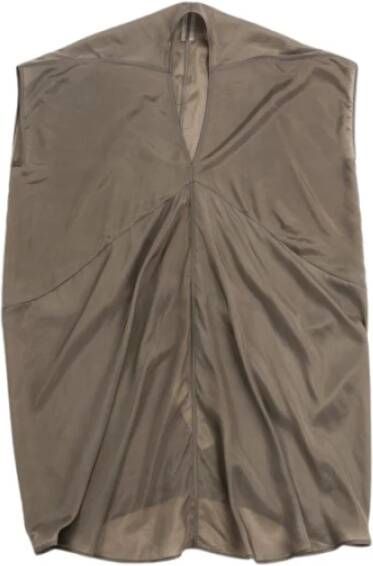 Rick Owens Dag Midi -jurk Grijs Dames