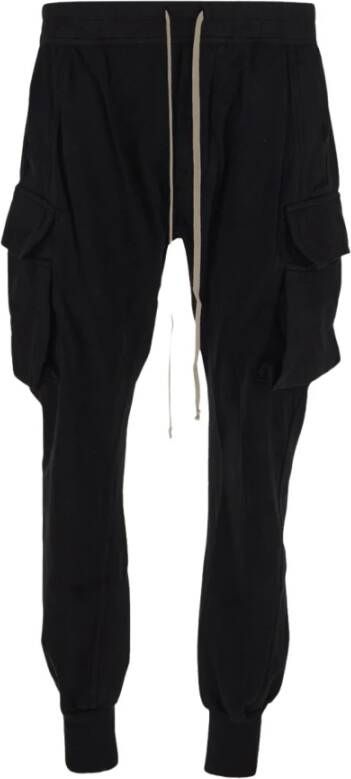 Rick Owens Katoenen Joggingbroek Zwart Heren