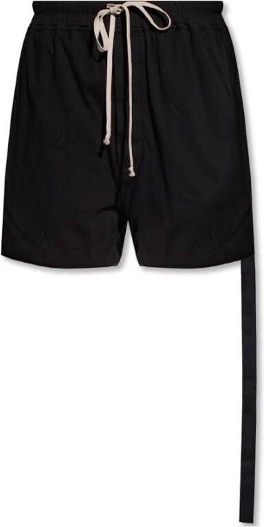 Rick Owens Katoenen shorts Zwart Dames