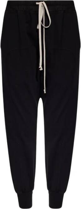 Rick Owens Katoenen sweatpants Zwart Dames