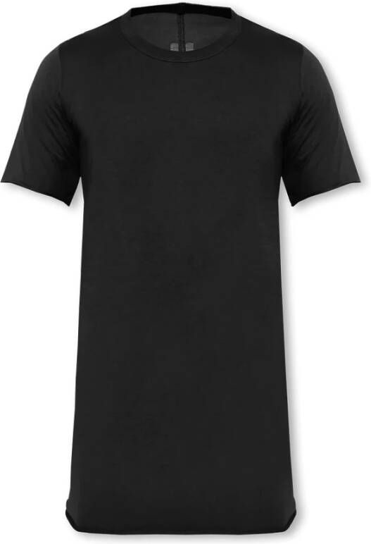 Rick Owens Zwarte Sweaters Basic SS T-Shirt voor Heren Black Heren