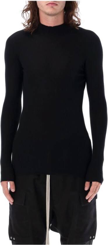 Rick Owens Round-neck Knitwear Zwart Heren