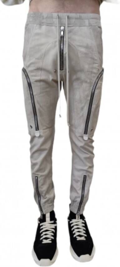 Rick Owens Slim-fit broek Grijs Heren