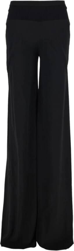 Rick Owens Stijlvolle Bias Broek Zwart Dames