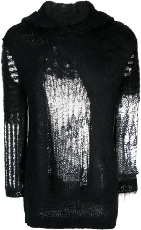 Rick Owens Sweaters Black Zwart Heren