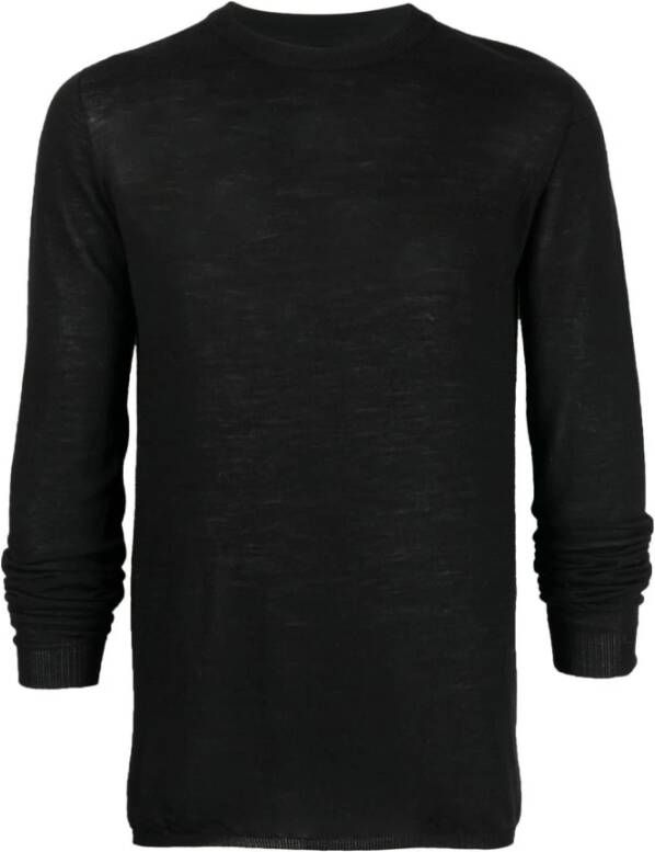 Rick Owens Sweatshirts Zwart Heren