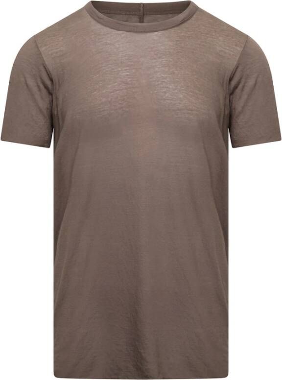 Rick Owens T-shirts and Polos Beige Heren