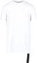 Rick Owens Biologisch katoenen T-shirt met unieke naad White Heren - Thumbnail 3