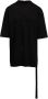 Rick Owens Jumbo SS T-shirts en Polos Zwart Black Heren - Thumbnail 1