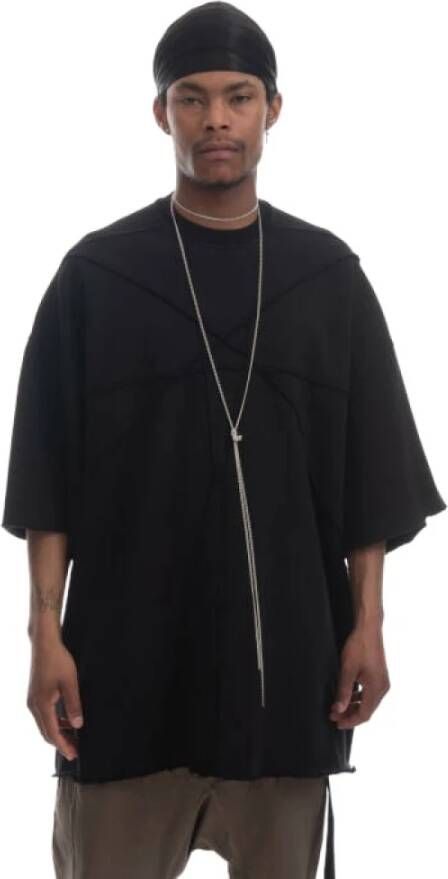 Rick Owens T-Shirts Zwart Heren