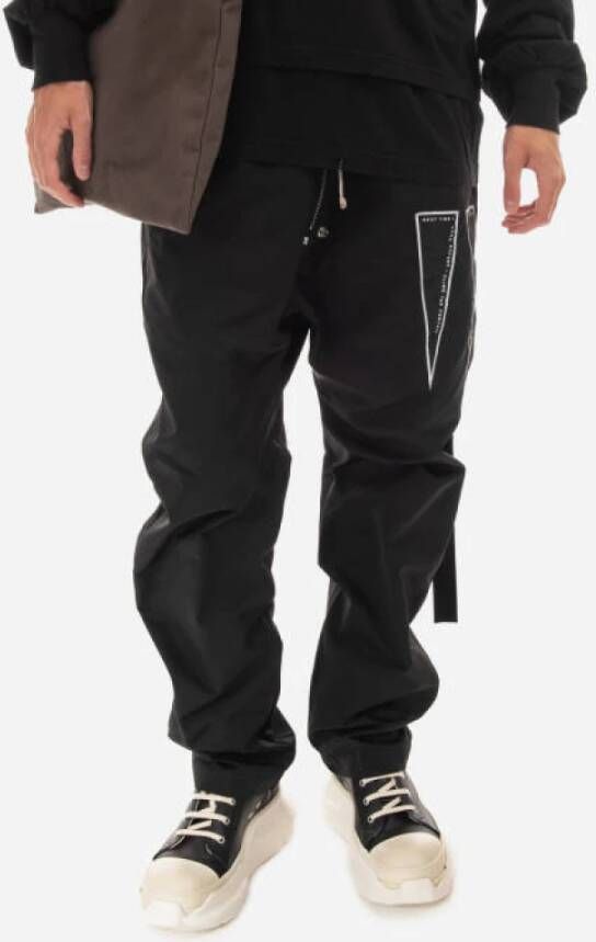 Rick Owens Tapered Trousers Zwart Heren