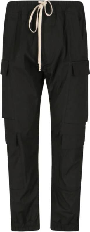 Rick Owens Slim-fit elastische broek Black Heren