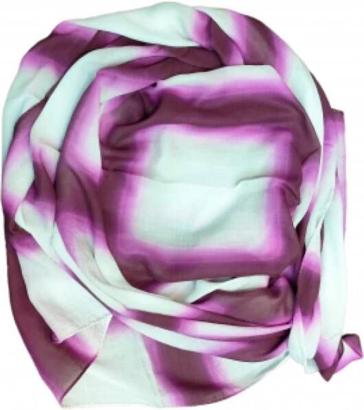 Rick Owens Winter Sjaal Collectie Purple Dames