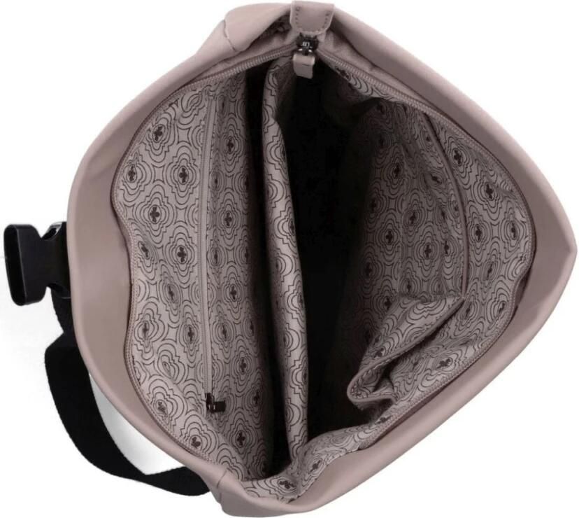 Rieker Rugzak Foil Foil met modieuze stiksels