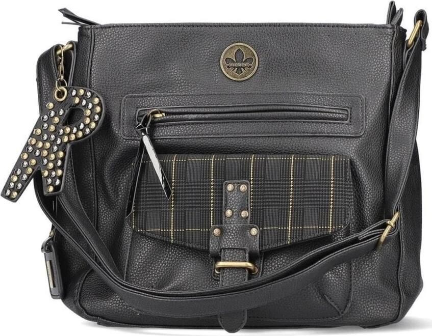 Rieker Schoudertas Montenegro Guana Eagle met decoratieve gesp en vlechtband - Foto 7