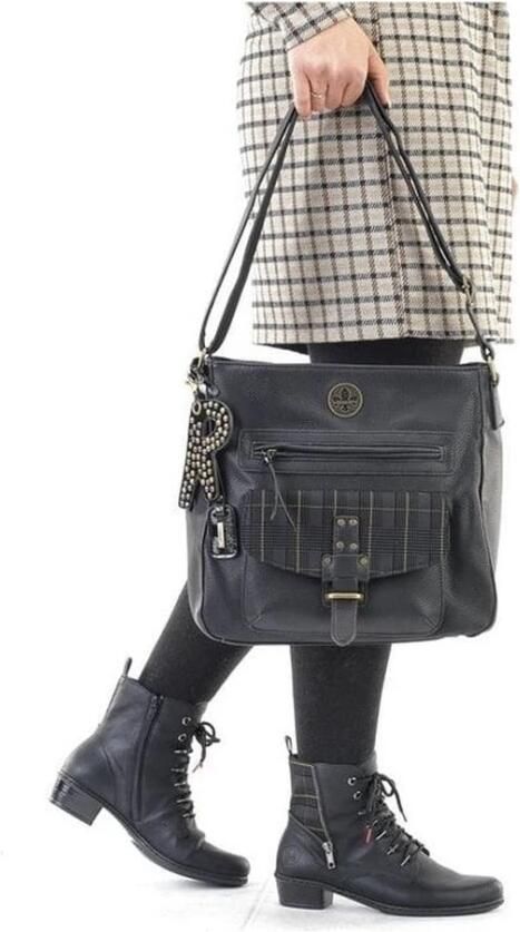 Rieker Schoudertas Montenegro Guana Eagle met decoratieve gesp en vlechtband - Foto 5