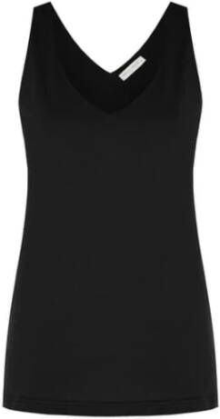 RINASCIMENTO enkelkleurige tanktop Cfc0112454003 Zwart Dames