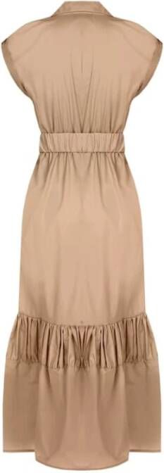 RINASCIMENTO overhemdjurk Cfc0019117002 Beige Dames