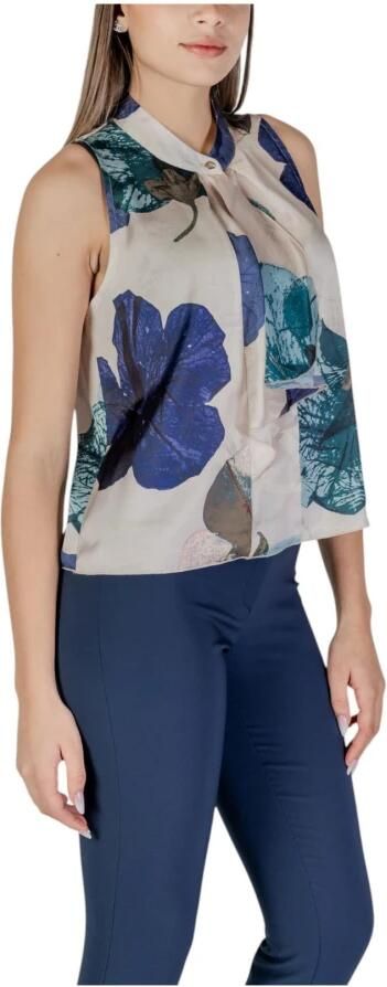 RINASCIMENTO Bloemen Mouwloze Blouse Multicolor Dames