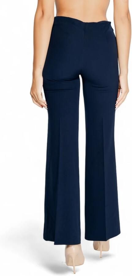 RINASCIMENTO Flared Donkerblauwe Broek Blue Dames