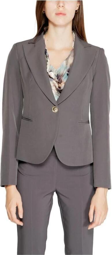 RINASCIMENTO Elastane Blend Blazer Gray Dames - Foto 4