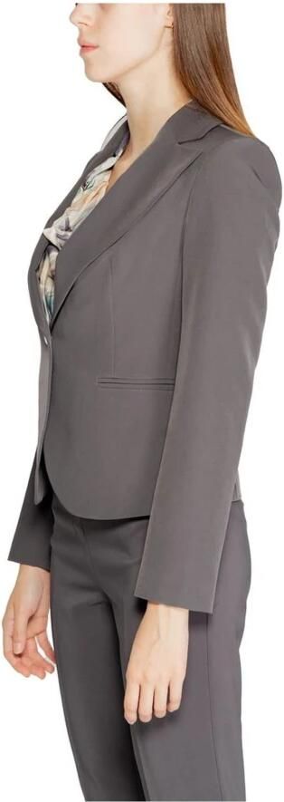 RINASCIMENTO Elastane Blend Blazer Gray Dames - Foto 3
