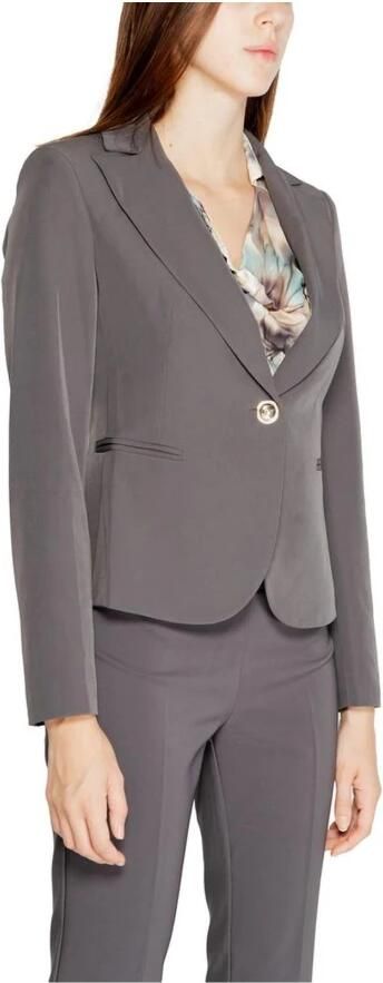 RINASCIMENTO Elastane Blend Blazer Gray Dames - Foto 2