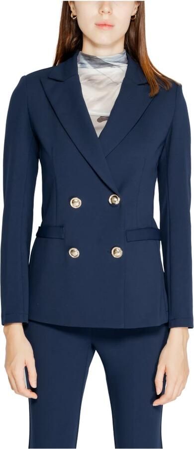 RINASCIMENTO Polyester Blazer Collectie Herfst Winter Vrouwen Blue Dames - Foto 5