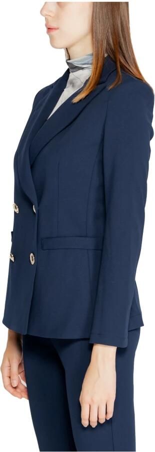 RINASCIMENTO Polyester Blazer Collectie Herfst Winter Vrouwen Blue Dames - Foto 4