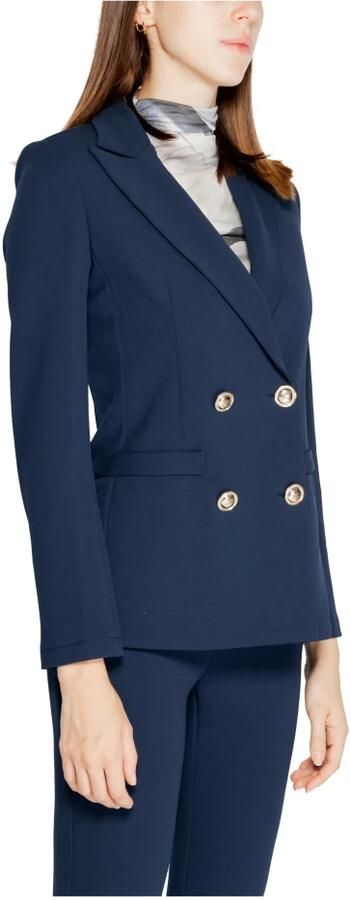 RINASCIMENTO Polyester Blazer Collectie Herfst Winter Vrouwen Blue Dames - Foto 3