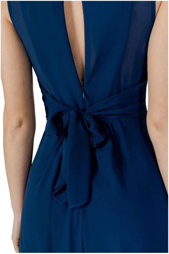 RINASCIMENTO Lange Jurk Lente Zomer Collectie Blue Dames