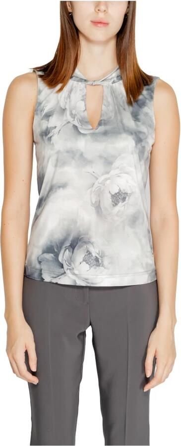 RINASCIMENTO Floral Mouwloze Tanktop Gray Dames - Foto 3
