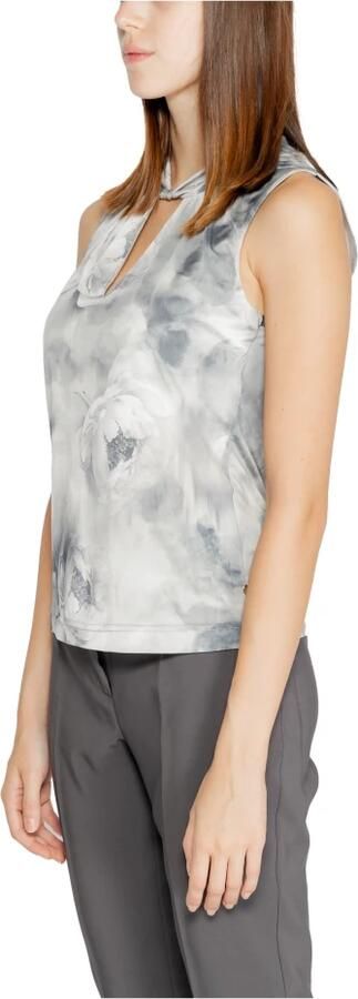 RINASCIMENTO Floral Mouwloze Tanktop Gray Dames - Foto 2