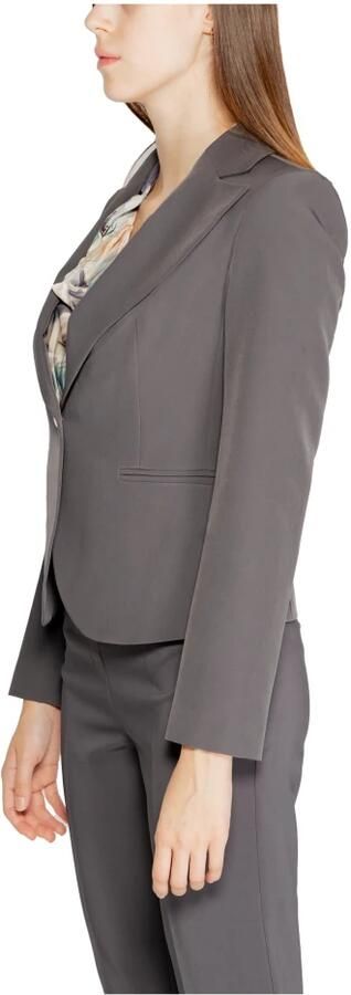 RINASCIMENTO Elastane Blend Blazer Gray Dames - Foto 3