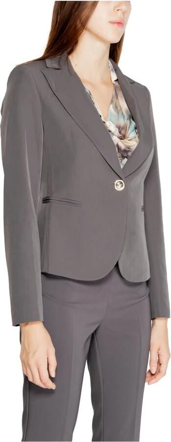 RINASCIMENTO Elastane Blend Blazer Gray Dames - Foto 2
